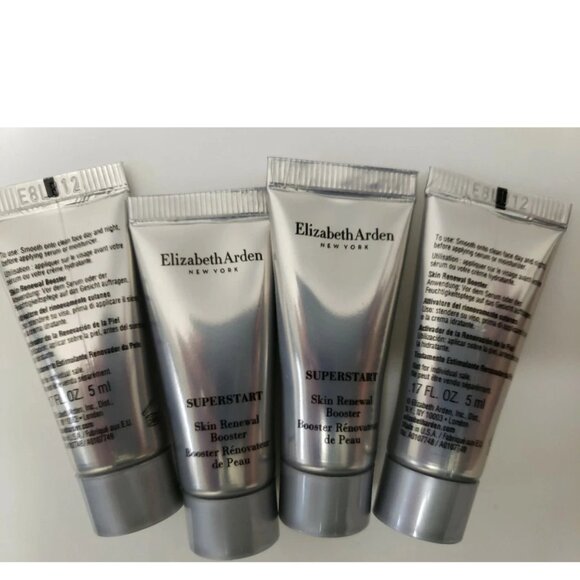 4-PACK ELIZABETH ARDEN SUPERSTART Skin Renewal Booster 0.17oz / 5ml Travel Size - Picture 3 of 5